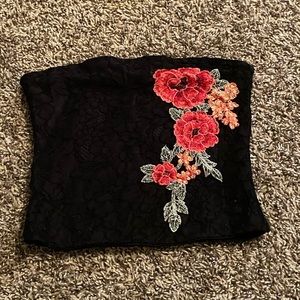 Sweet Rain Rose Tube Top